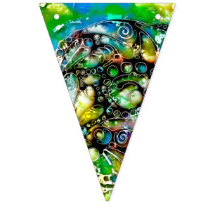 Ways Of Life - Neurographic Art 7 Bunting