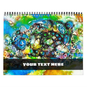 Ways Of Life - Neurographic Art 7 Calendar