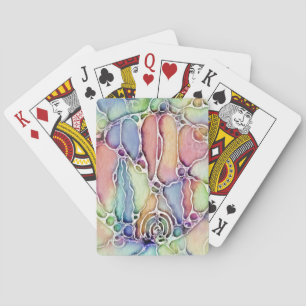 Ways Of Life - Neurographic Art Pattern 1 Playing Cards