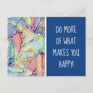 Ways Of Life - Neurographic Art Pattern 1 Postcard