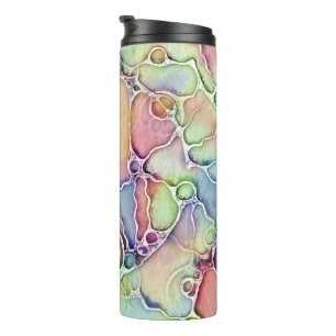 Ways Of Life - Neurographic Art Pattern 1 Thermal Tumbler