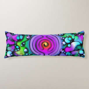 Ways Of Life - Neurographic Art Pattern 2 Body Cushion