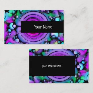 Ways Of Life - Neurographic Art Pattern 2 Business Card