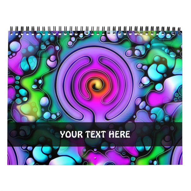 Ways Of Life - Neurographic Art Pattern 2 Calendar (Cover)