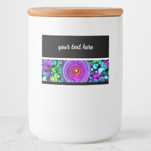Ways Of Life - Neurographic Art Pattern 2 Food Label