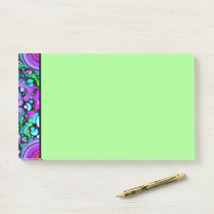 Ways Of Life - Neurographic Art Pattern 2 Post-it Notes