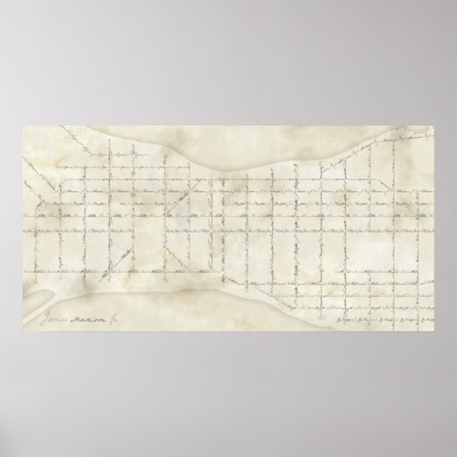 Ways of the Framers 36" x 18" Poster (Front)