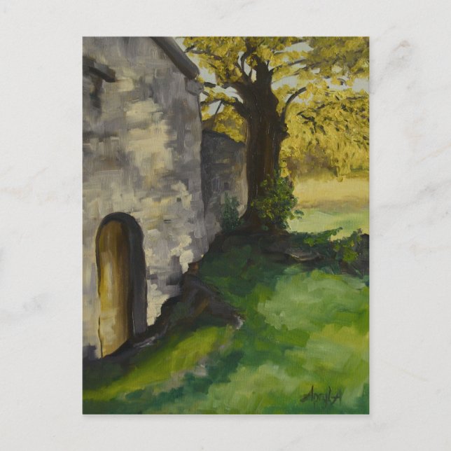 wayside chapel in Provence Postcard (Front)