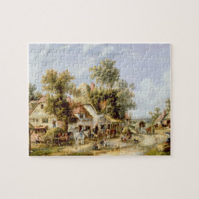 Wayside Inn Jigsaw Puzzle (Horizontal)