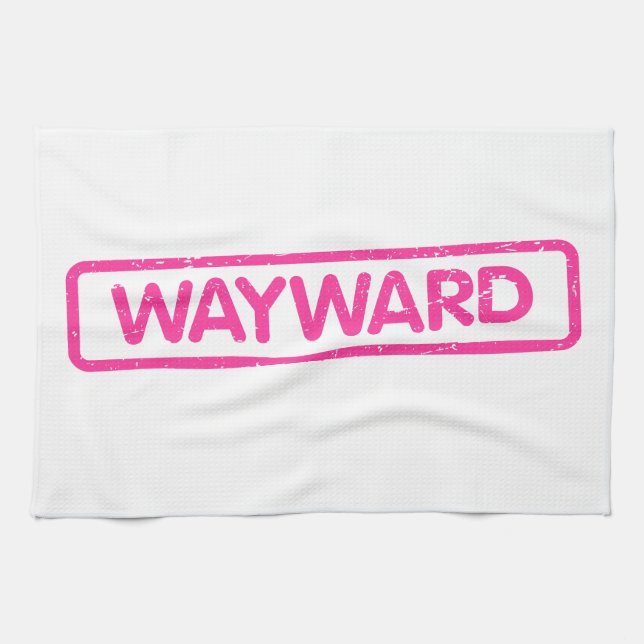 Wayward Apron Tea Towel (Horizontal)