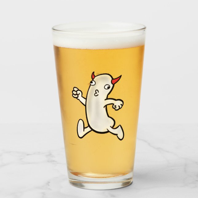 Wayward Weenies Beer Glass (Front Filled)