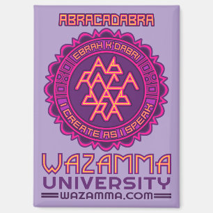 Wazamma "Abracadabra" Magnet