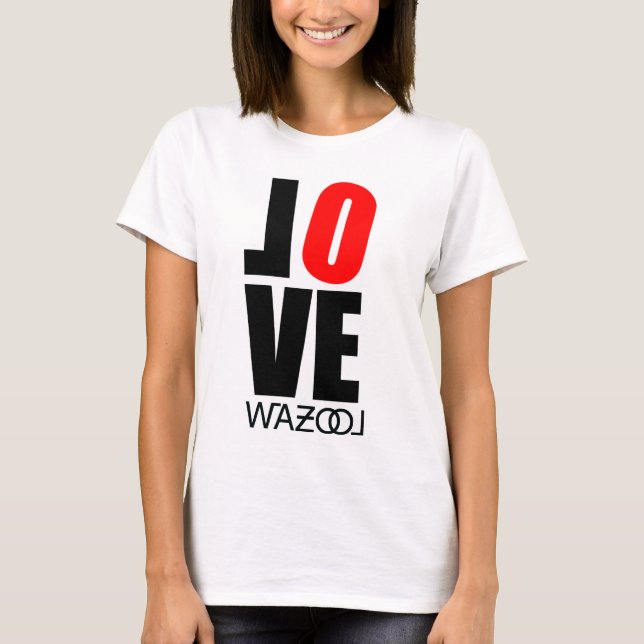 Wazool Love Tee (Front)