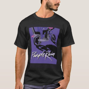 WB100 Purple Rain Prince Motorcycle Album Cover Sk T-Shirt