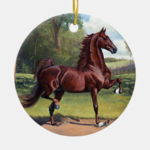 WC Merchant Prince by Jeanne Newton Schoborg Ceramic Tree Decoration