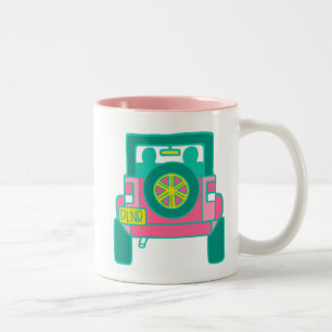 WCP Jeep Two-Tone Coffee Mug
