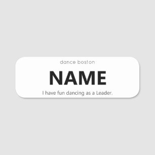 WCS Leader Name Tag