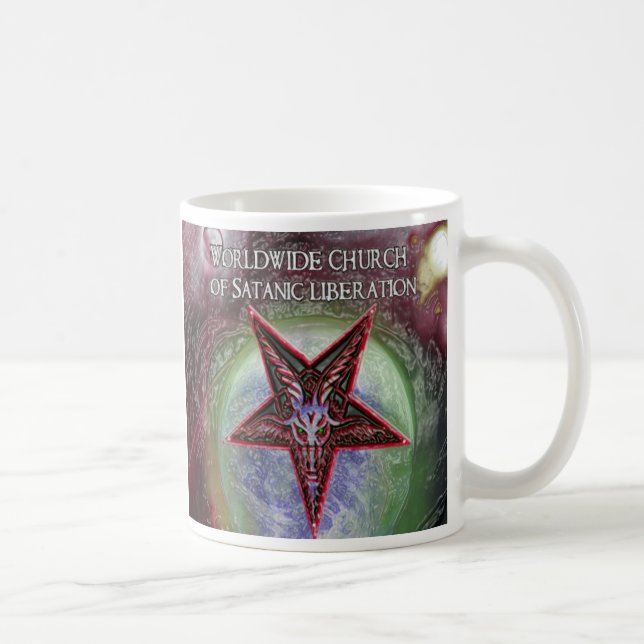 WCSL Baphomet mug - Customised (Right)