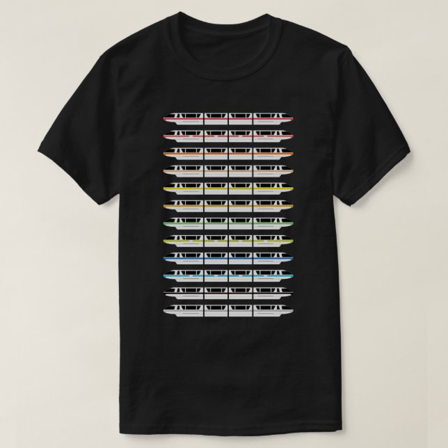 WDW Monorail Classic T-Shirt (Design Front)