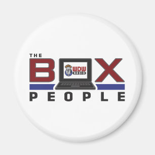 WDW Radio Box People Magnet