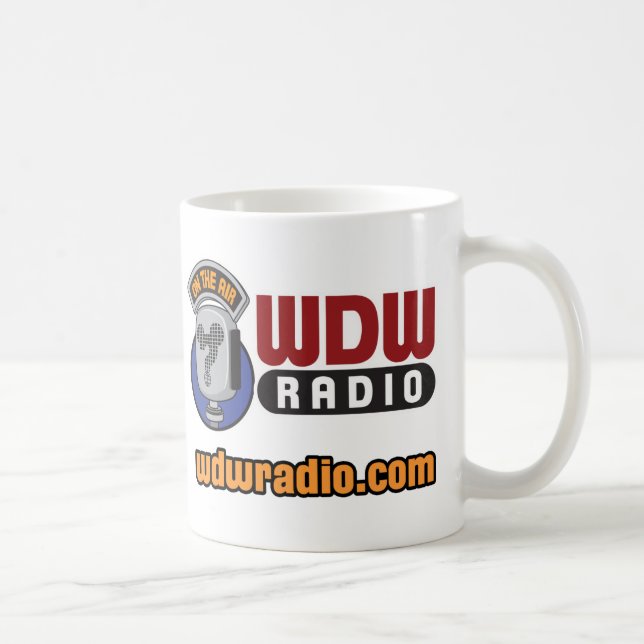 WDW Radio Logo Gear Coffee Mug (Right)
