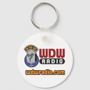 WDW Radio Logo Gear Key Ring