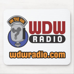 WDW Radio Logo Gear Mouse Pad
