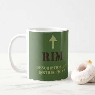 WDYHC No 3, Rim Coffee Mug