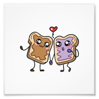 We&39;re Great Together Like Peanut Butter & J Photo Print