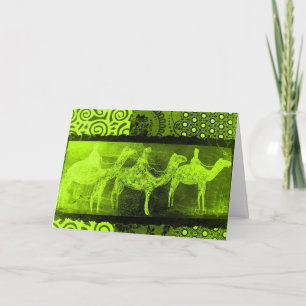 We 3 Kings, Green!! Holiday Card