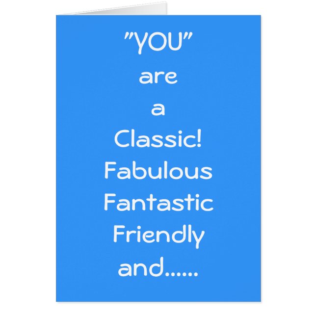 WE AGREE U R FAB AT FORTY (Front)