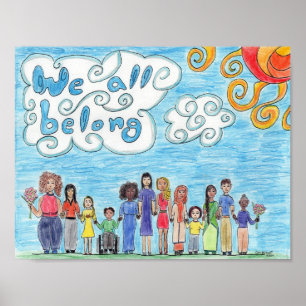 We All Belong Poster