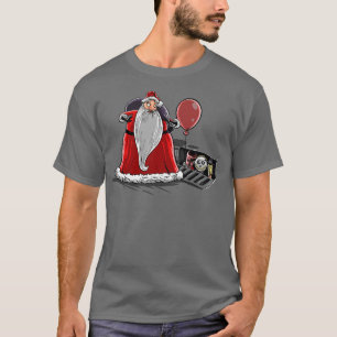 We all float down here Santa TShirt