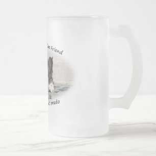 We All Have That One Friend Frosted Glass Beer Mug