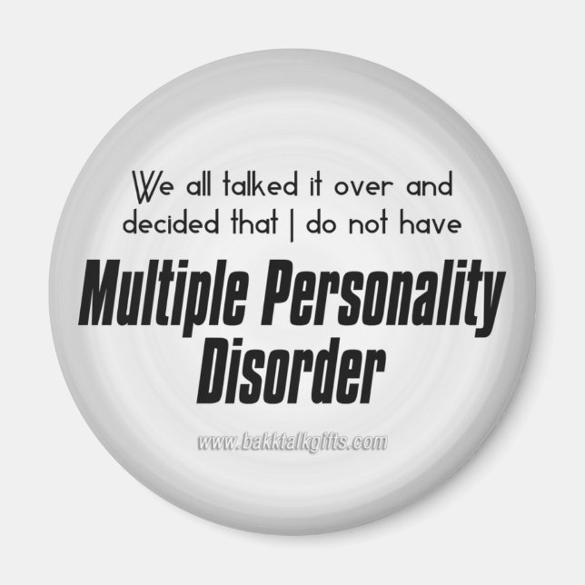 We all talked it over... magnet (Front)