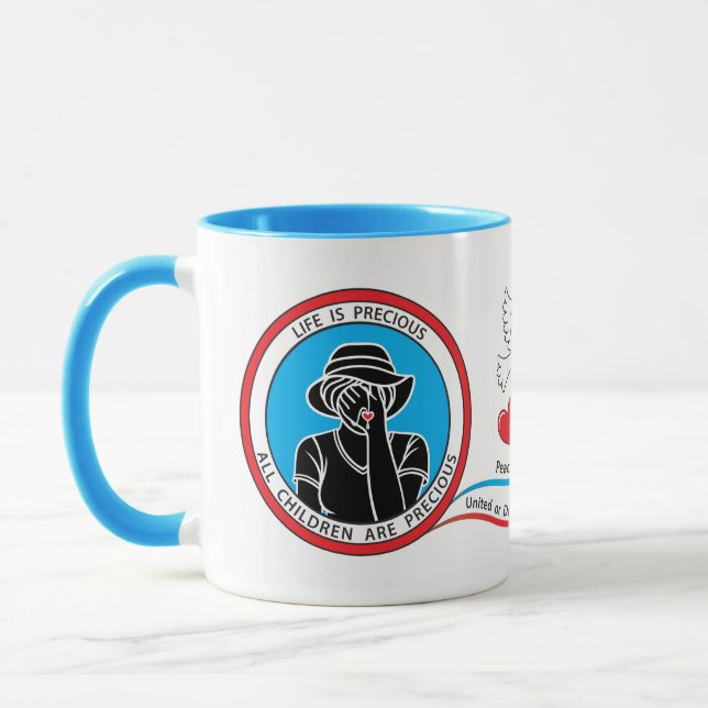 We All Weep The Same 1 Red_ Mug (Left)