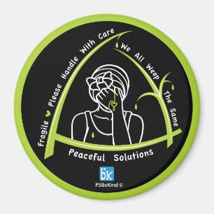 We All Weep The Same 2_3” Round Magnet