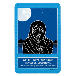 We All Weep The Same 3_Flexible Magnet 4"x6"