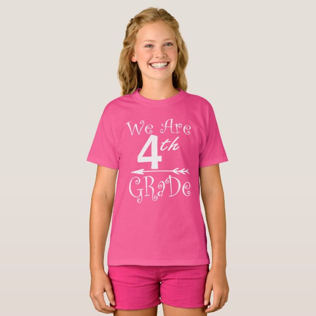 We are 3rd 4th 5th Grade Squad Teacher Student B2S T-Shirt (Front Full)