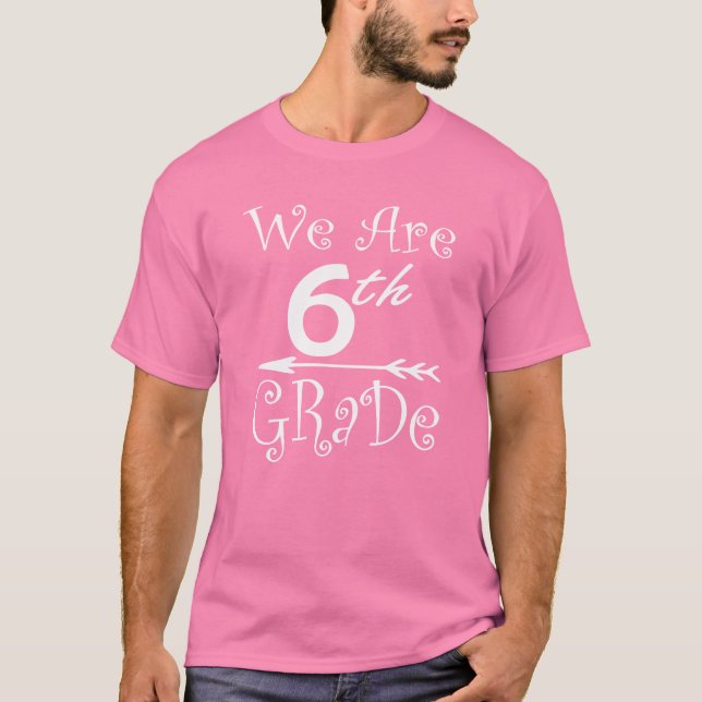 We are 3rd 4th 5th Grade Squad Teacher Student B2S T-Shirt (Front)