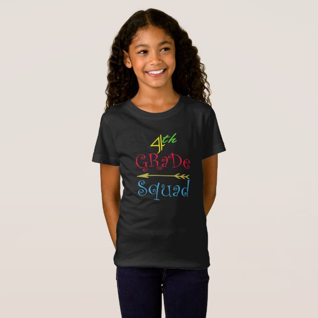 We are 3rd 4th 5th Grade Squad Teacher Student B2S T-Shirt (Front Full)
