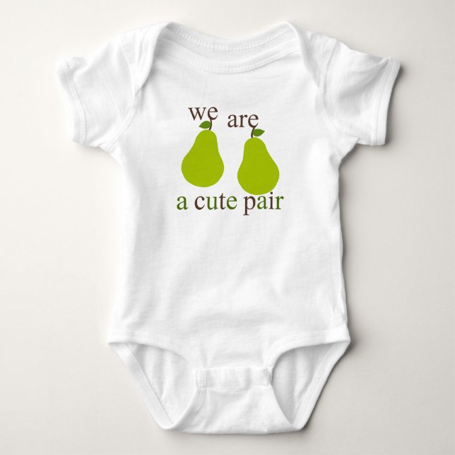 We Are A Cute Pair T-shirts (Front)