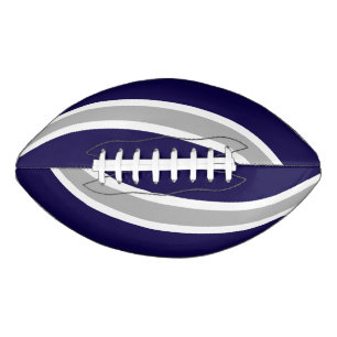 We are a Team - Blue, White, Grey Football