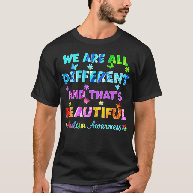 We Are All DIFFERENT T-Shirt (Front)