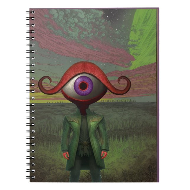 We Are All Eyes Here  Notebook (Front)