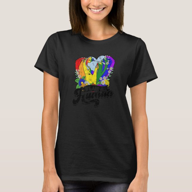 We are all human - equality T-Shirt (Front)