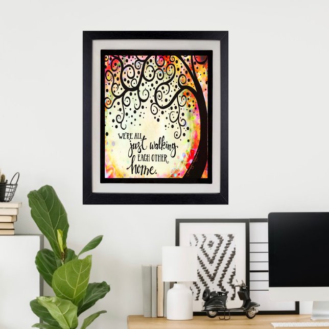 We are all Just Walking Each Other Home Poster (Creator Uploaded)