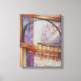 We Are All Moths Flying Around the Same Light. Canvas Print