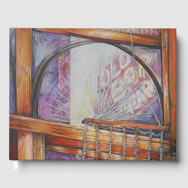 We Are All Moths Flying Around the Same Light. Guest Book (Front)