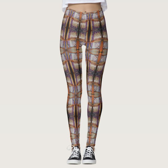We Are All Moths Flying Around the Same Light. Leggings (Front)